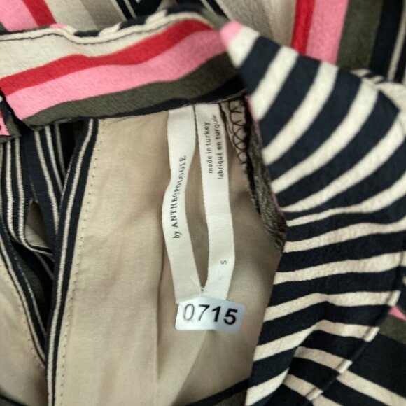 Anthropologie McKenzie Mock Neck Short Sleeve Pullover Tunic Muumuu Dress‎ Small - Picture 5 of 12